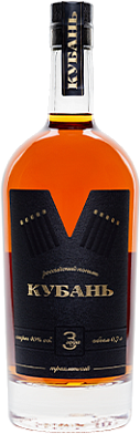 Коньяк трехлетний "Кубань"